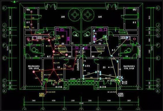 家裝水電安裝電路圖解