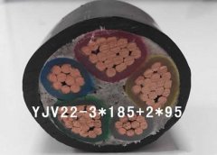 185平方銅線承受多少電流？低壓185銅芯電纜載流量對(duì)照表