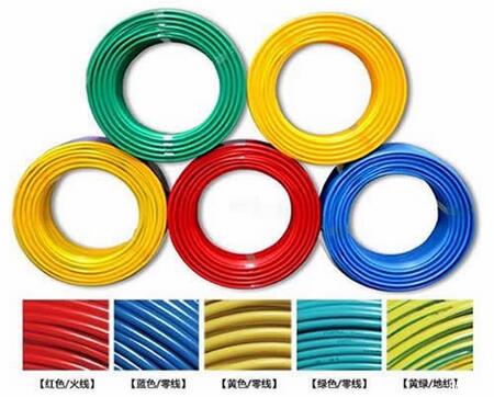 電線的選用顏色分類