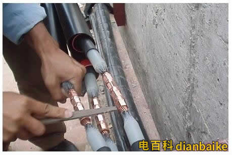 電纜接頭做法圖解