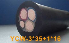 ycw橡套電纜規(guī)格型號(hào)和ycw橡套電纜廠家重型橡套軟電纜ycw應(yīng)用