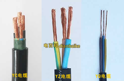 普通橡套電纜圖片