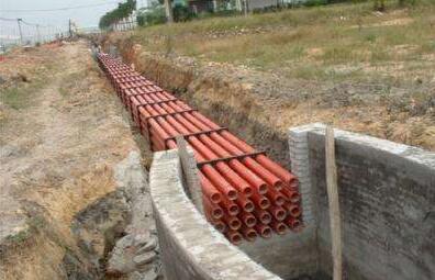 電纜排管敷設(shè)