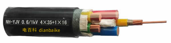 NH-YJV電纜結(jié)構(gòu)示意圖