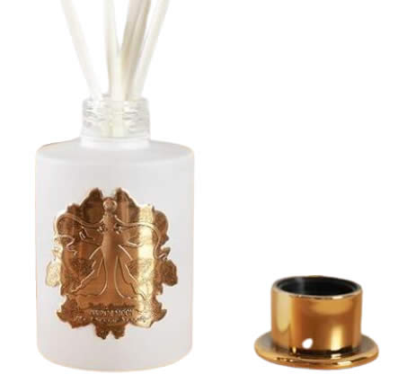 香薰蠟燭標牌玻璃瓶金屬標牌，凹凸立體LOGO香水禮盒包裝鋁標牌